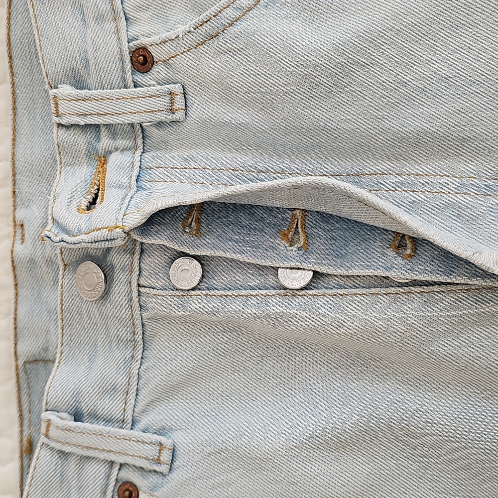 Levi's 501 Original Fit Men's Vintage Jeans 33x30 - Picture 10 of 12